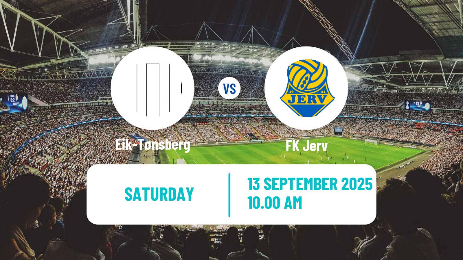 Football Norwegian Division 2 - Group 1 Eik-Tønsberg - Jerv