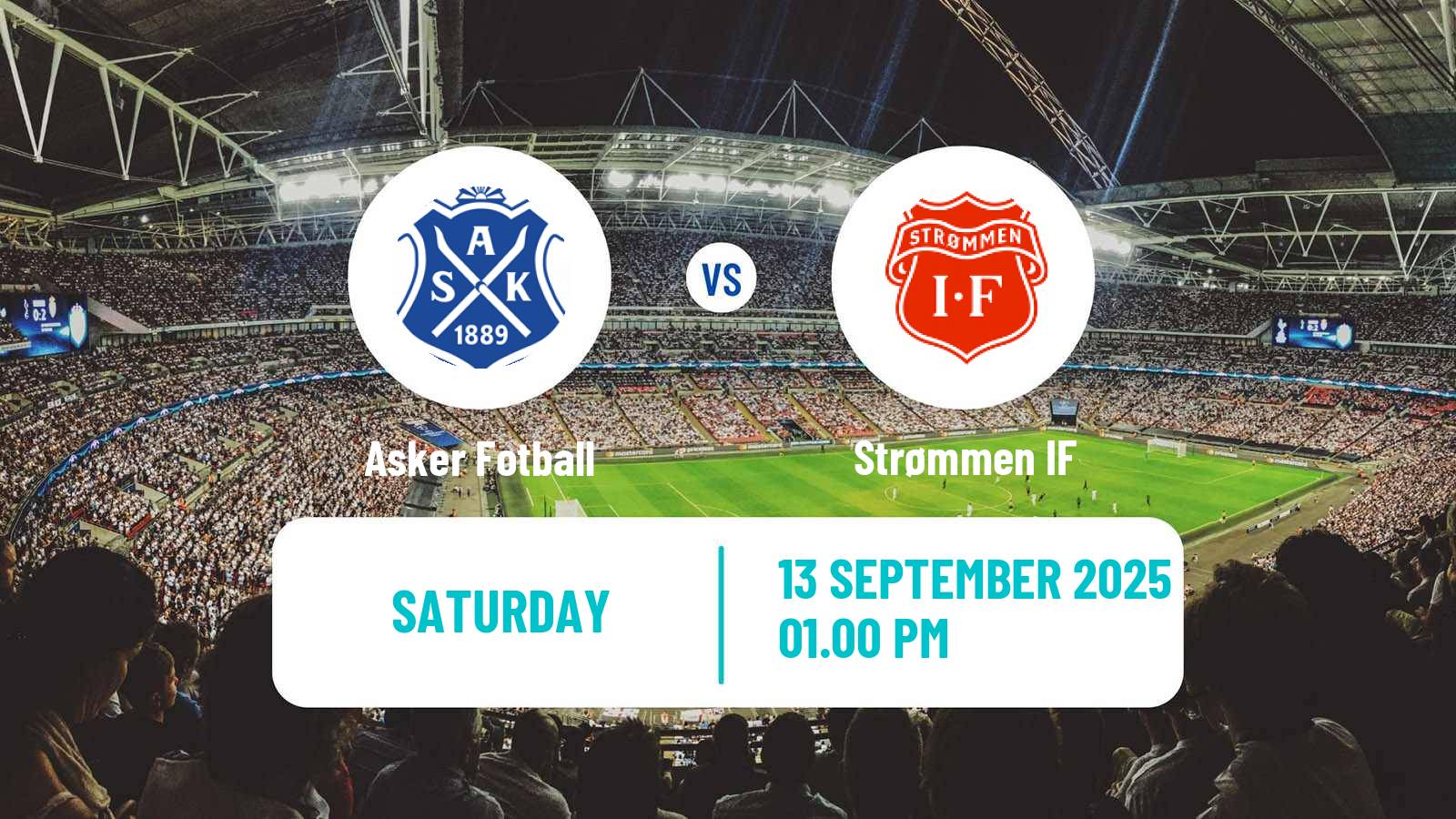 Football Norwegian Division 2 - Group 2 Asker Fotball - Strømmen