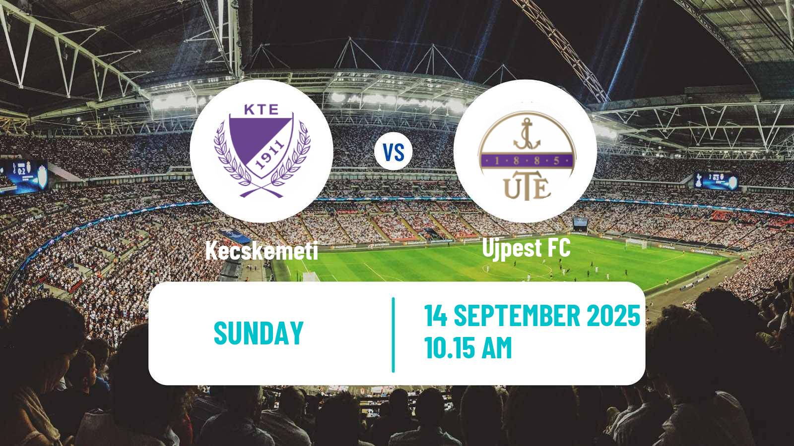 Football Hungarian Cup Kecskemeti - Ujpest