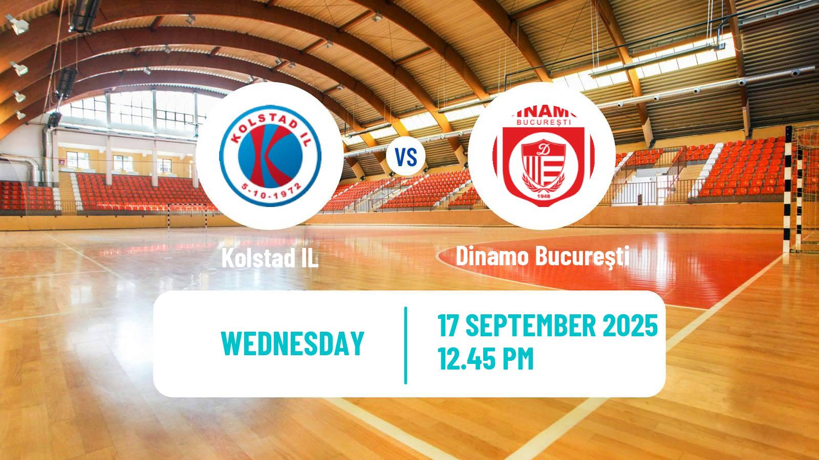 Handball EHF Champions League Kolstad - Dinamo Bucureşti