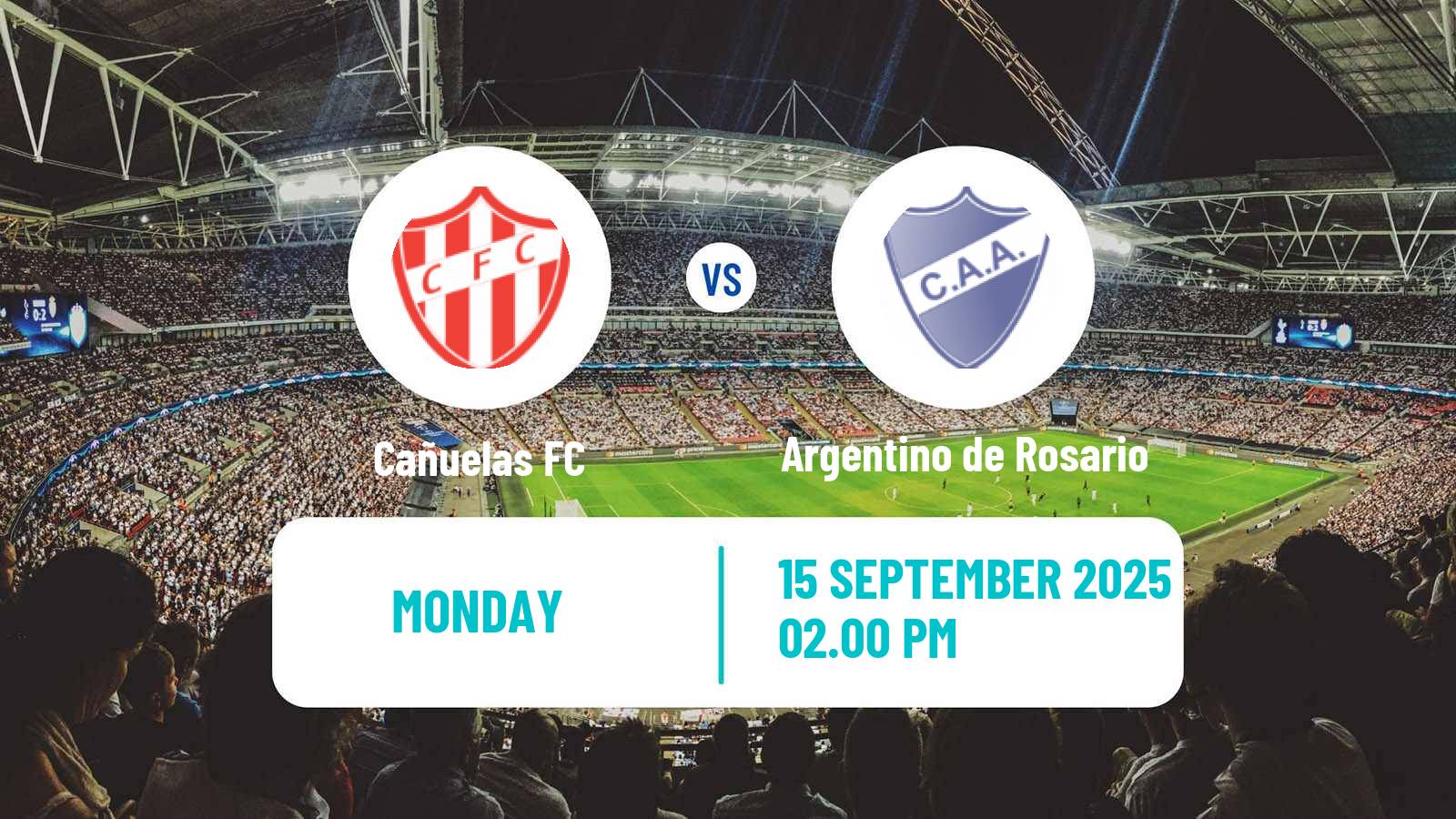 Football Argentinian Primera C Cañuelas - Argentino de Rosario
