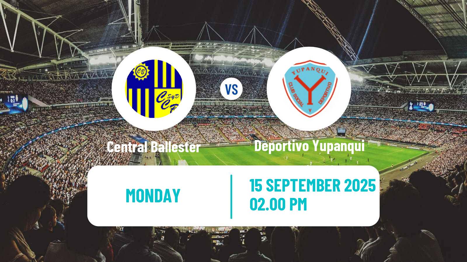 Football Argentinian Primera C Central Ballester - Deportivo Yupanqui