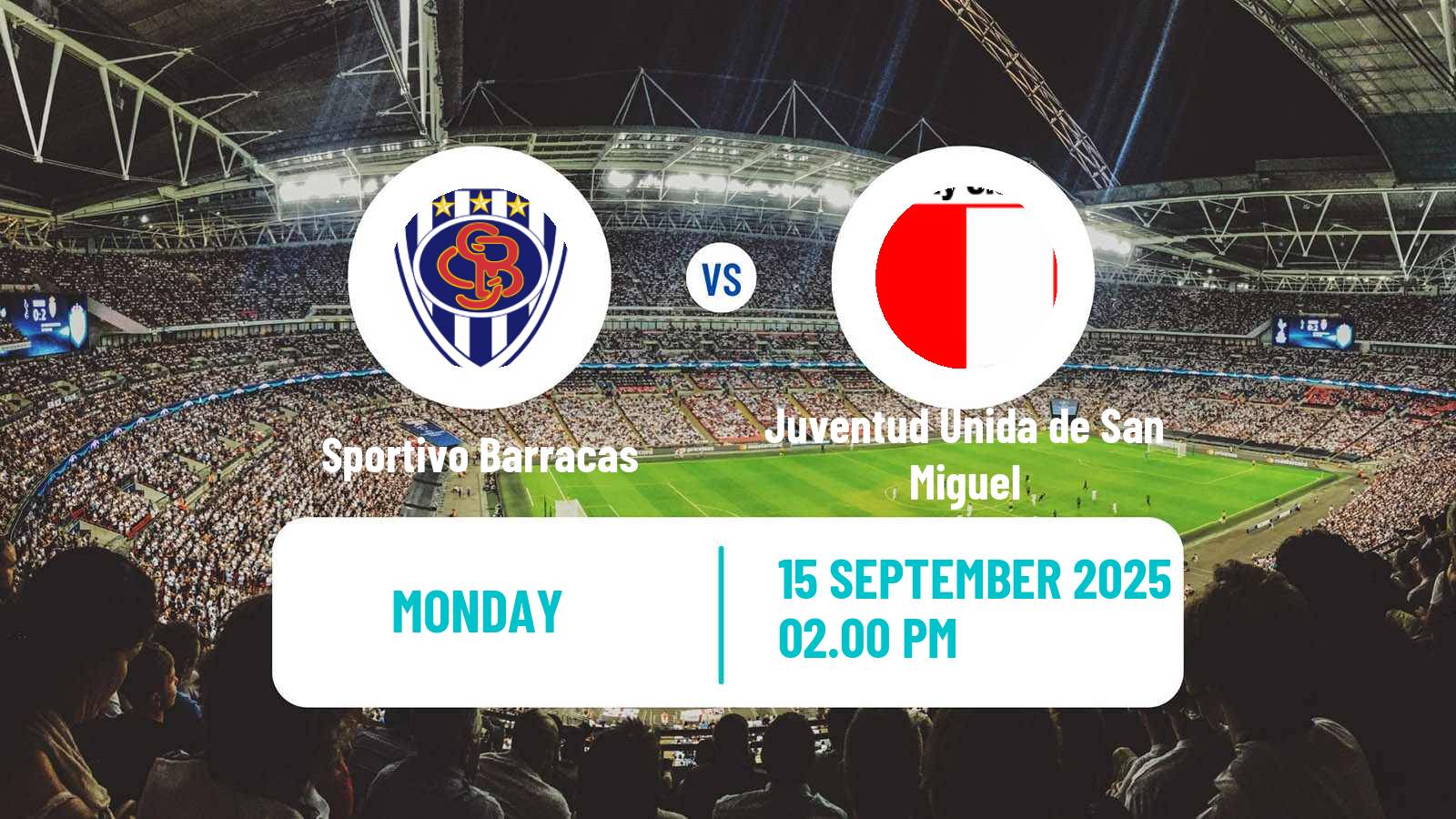Football Argentinian Primera C Sportivo Barracas - Juventud Unida de San Miguel