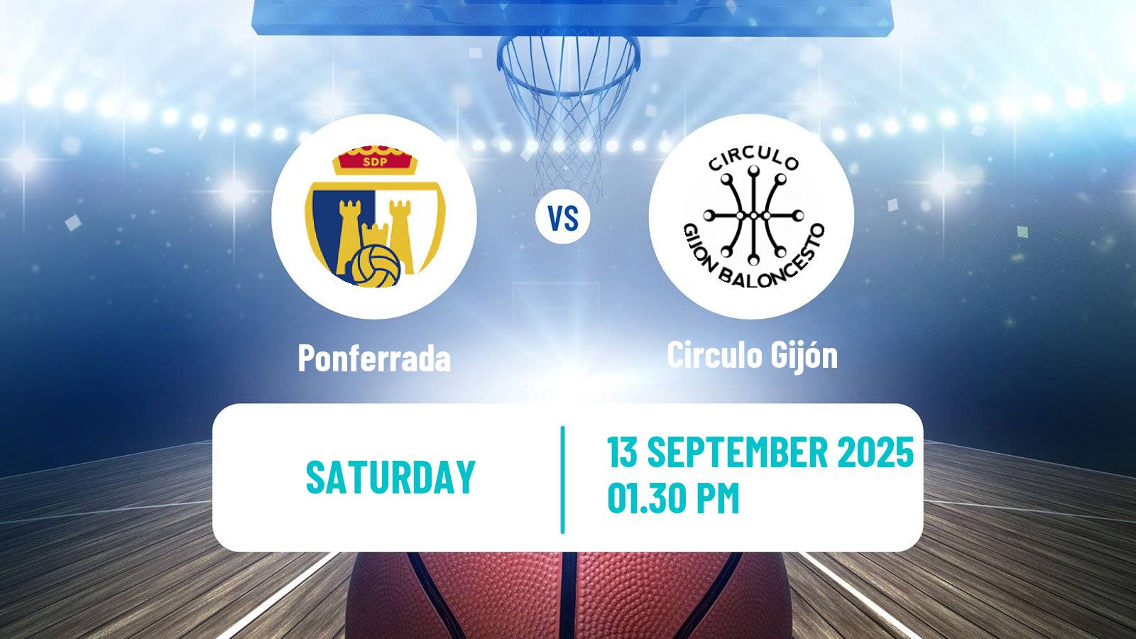 Basketball Spanish Copa Espana Basketball Ponferrada - Circulo Gijón