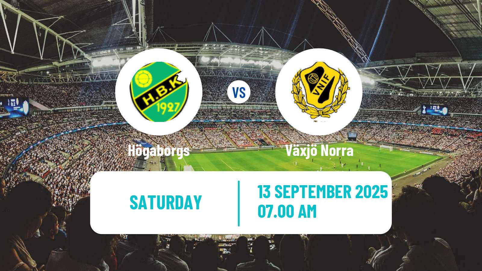 Football Swedish Division 2 - Södra Götaland Högaborgs - Växjö Norra