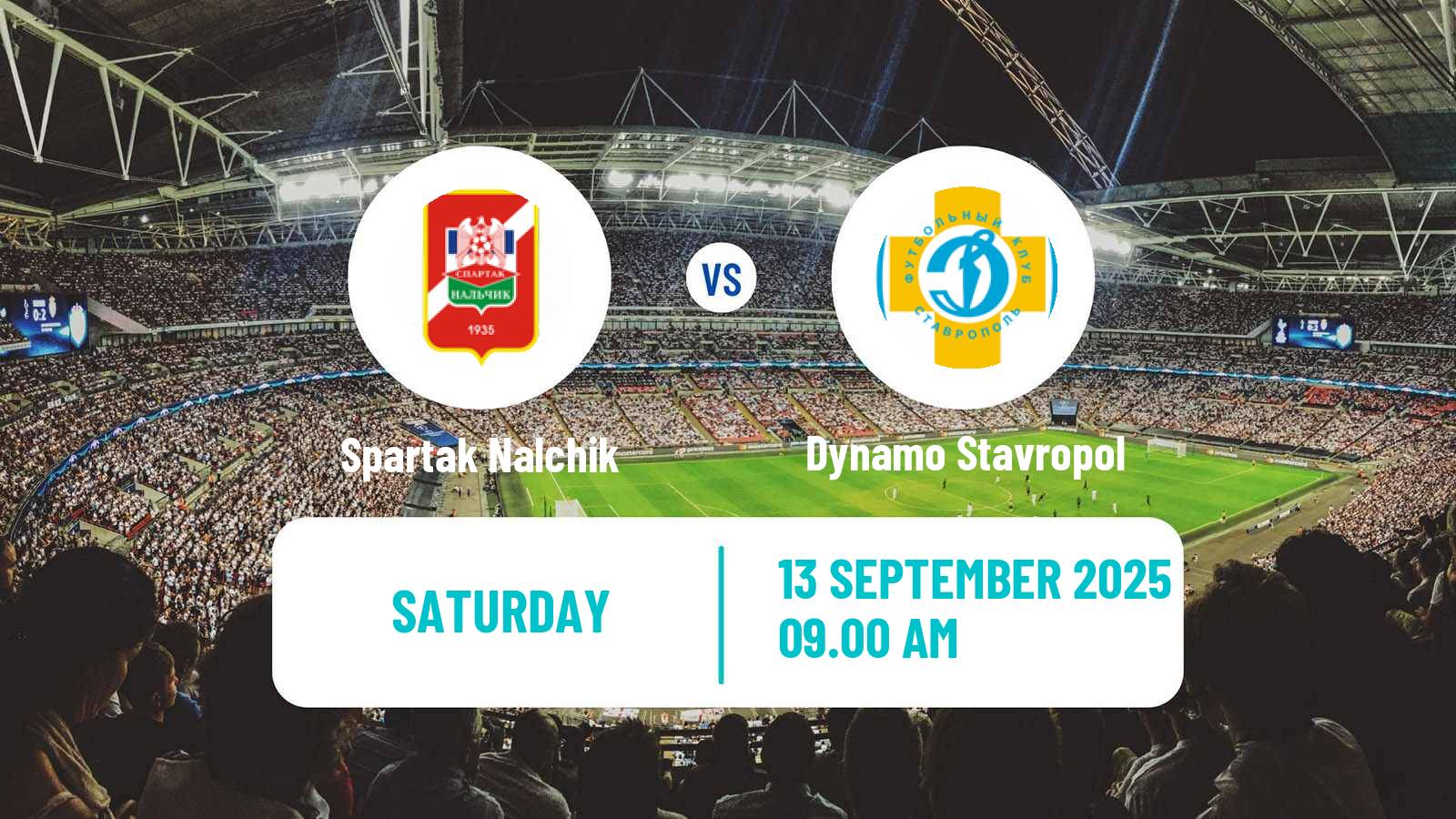 Football FNL 2 Division B Group 1 Spartak Nalchik - Dynamo Stavropol