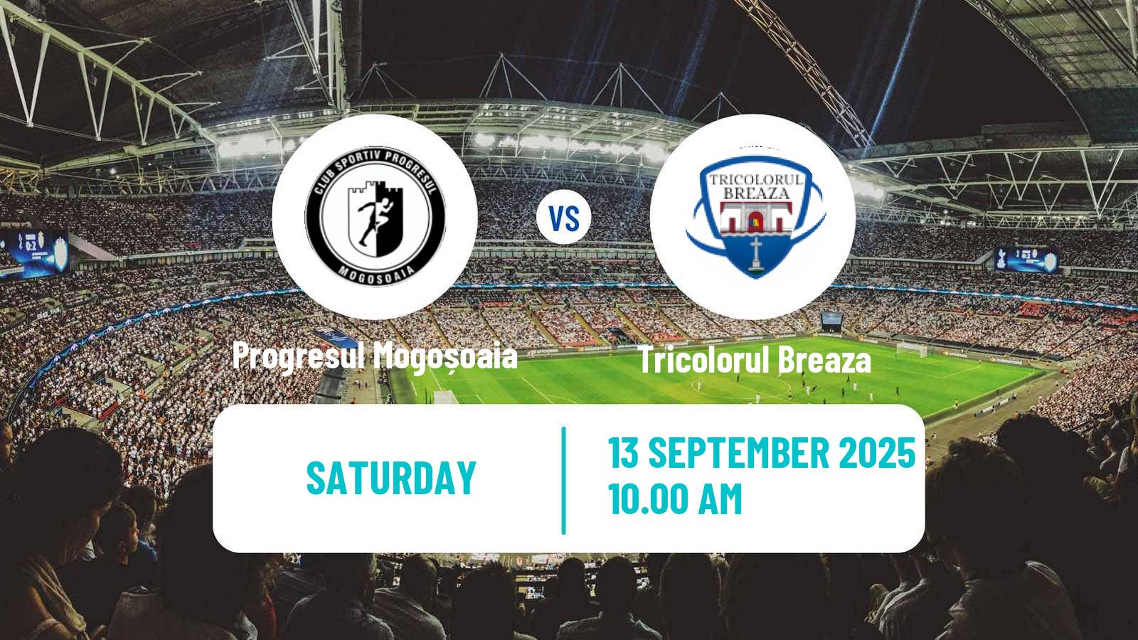 Football Romanian Liga 3 - Seria 4 Progresul Mogoșoaia - Tricolorul Breaza