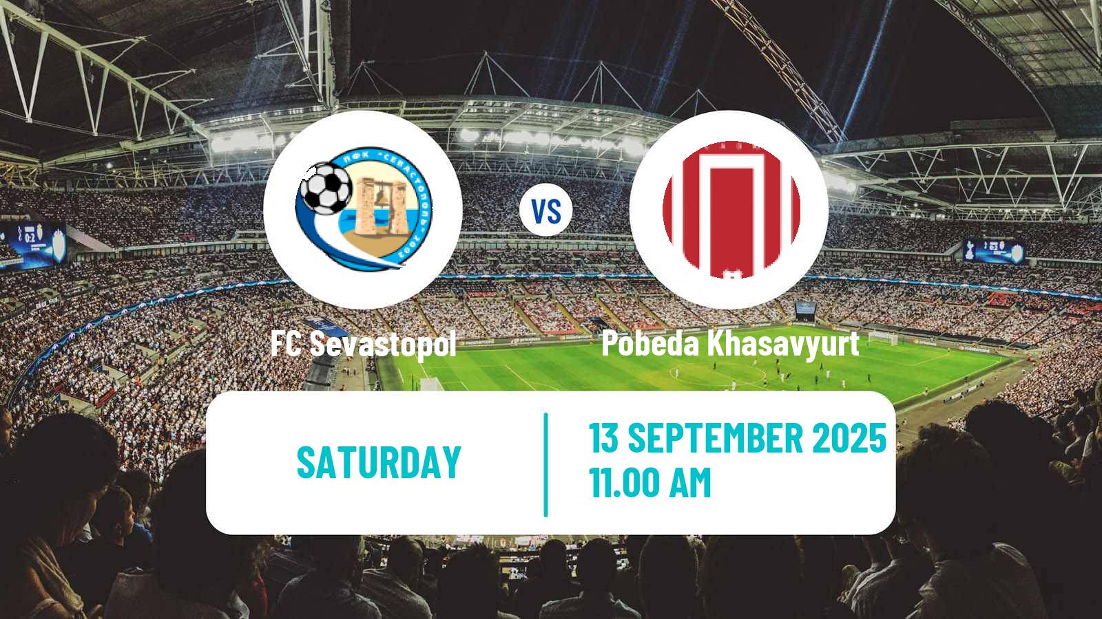Football FNL 2 Division B Group 1 FC Sevastopol - Pobeda Khasavyurt