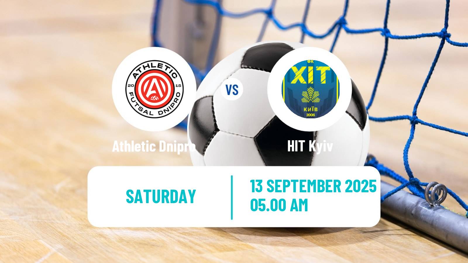 Futsal Ukrainian Extra Liga Futsal Athletic Dnipro - HIT Kyiv