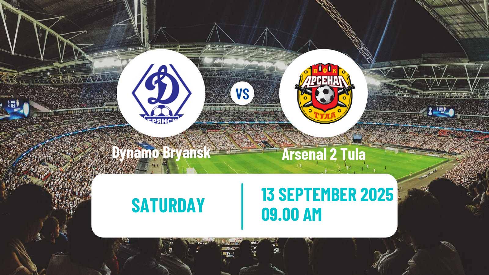 Football FNL 2 Division B Group 3 Dynamo Bryansk - Arsenal 2 Tula