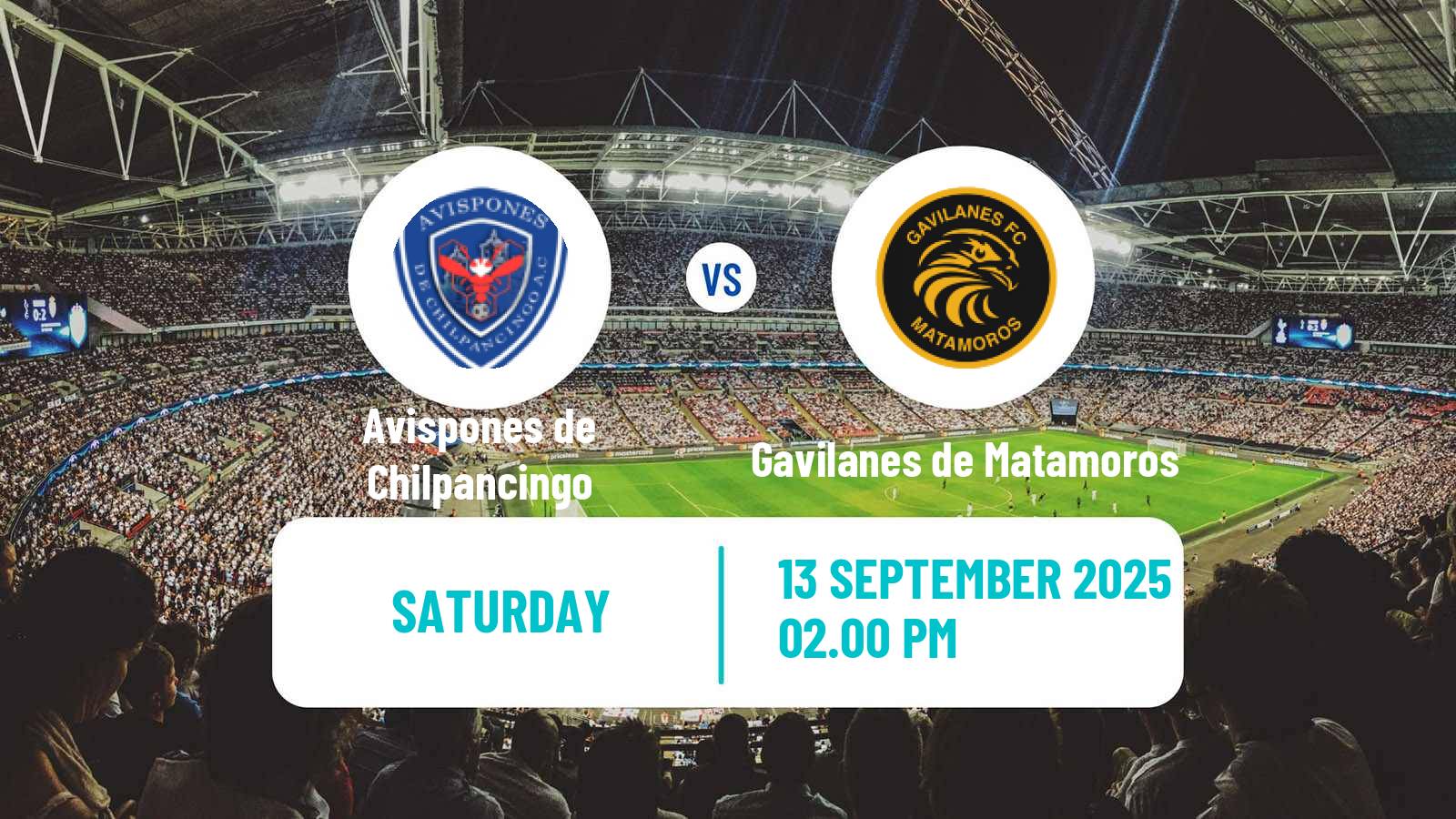 Football Mexican Liga Premier Serie A Avispones de Chilpancingo - Gavilanes de Matamoros