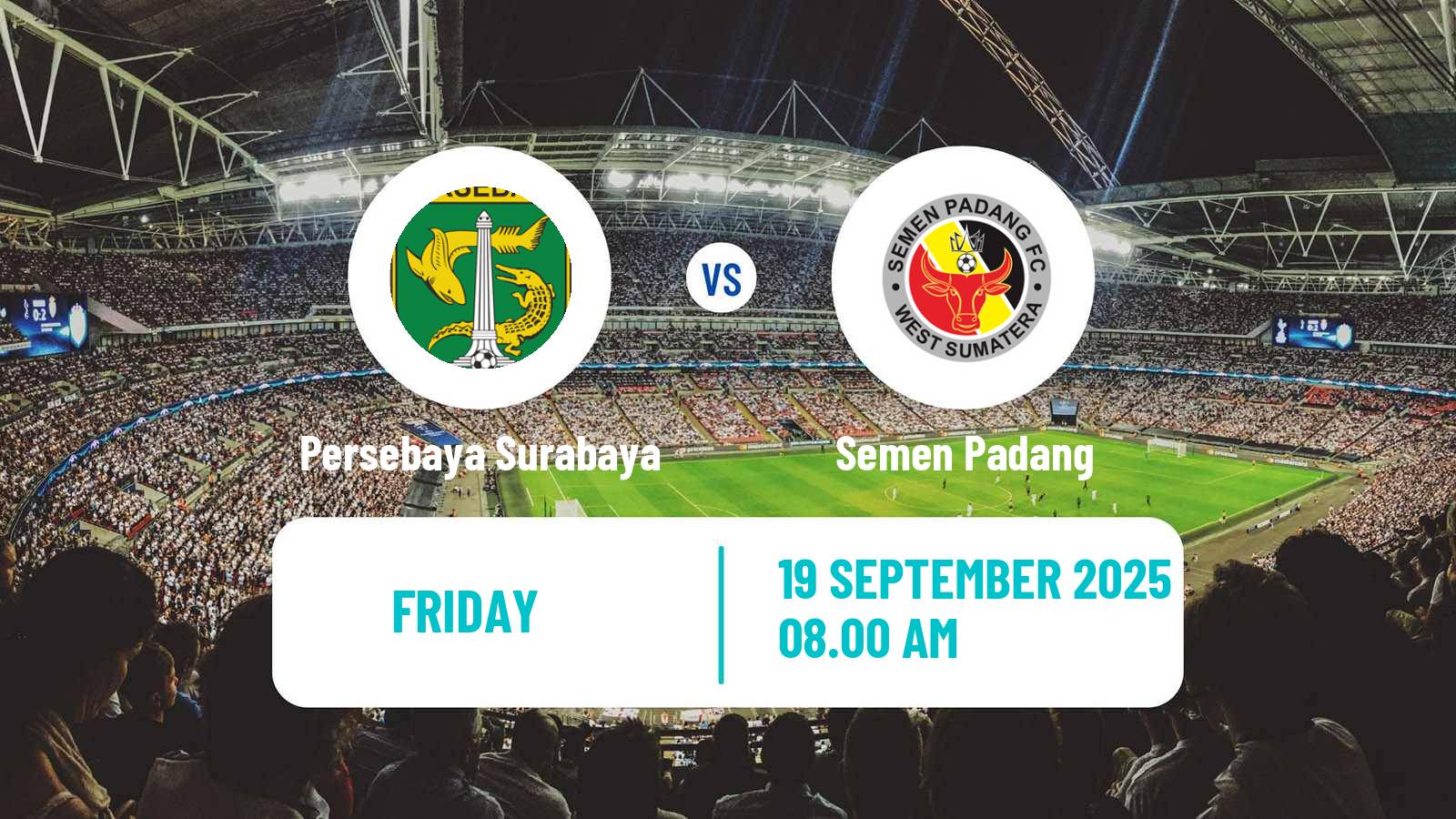 Football Indonesian Liga 1 Persebaya Surabaya - Semen Padang