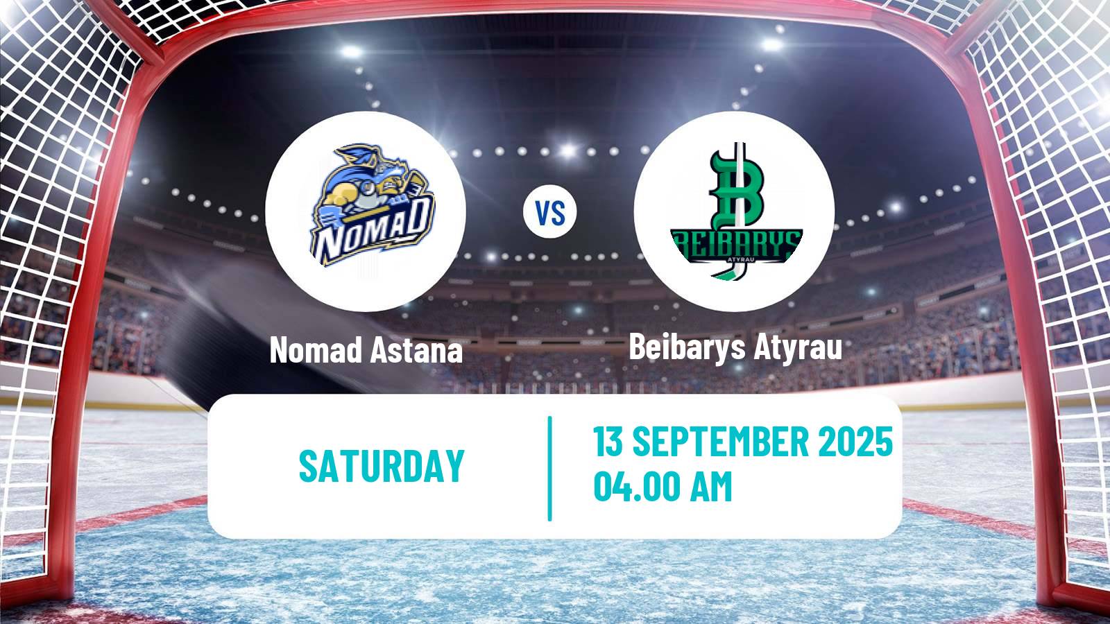 Hockey Kazakh Ice Hockey Championship Nomad - Beibarys Atyrau
