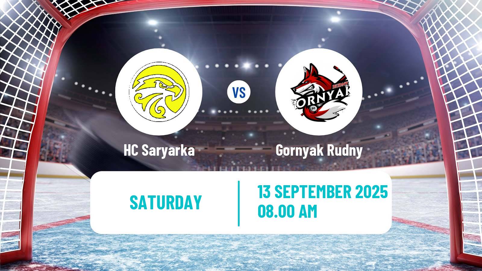 Hockey Kazakh Ice Hockey Championship Saryarka - Gornyak Rudny