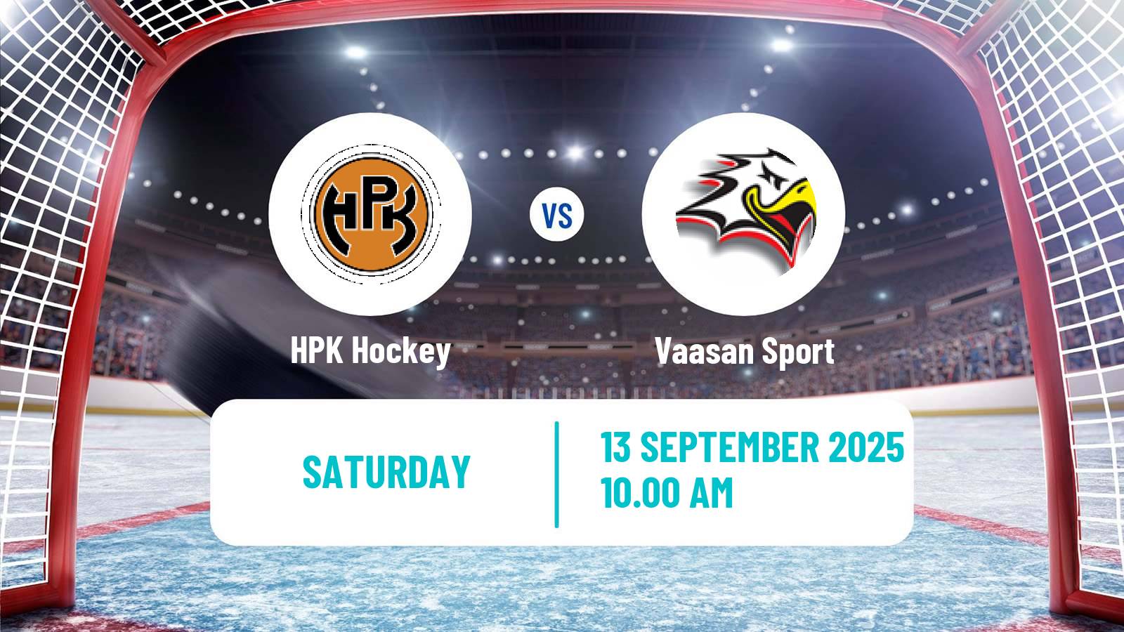 Hockey Finnish SM-liiga HPK - Vaasan Sport