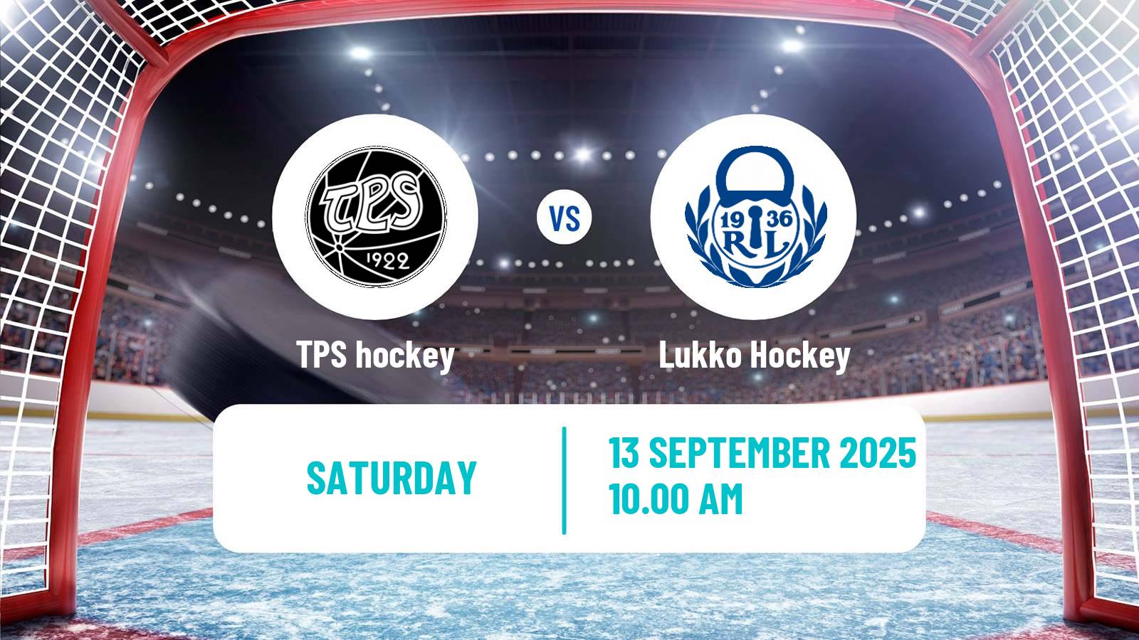 Hockey Finnish SM-liiga TPS - Lukko