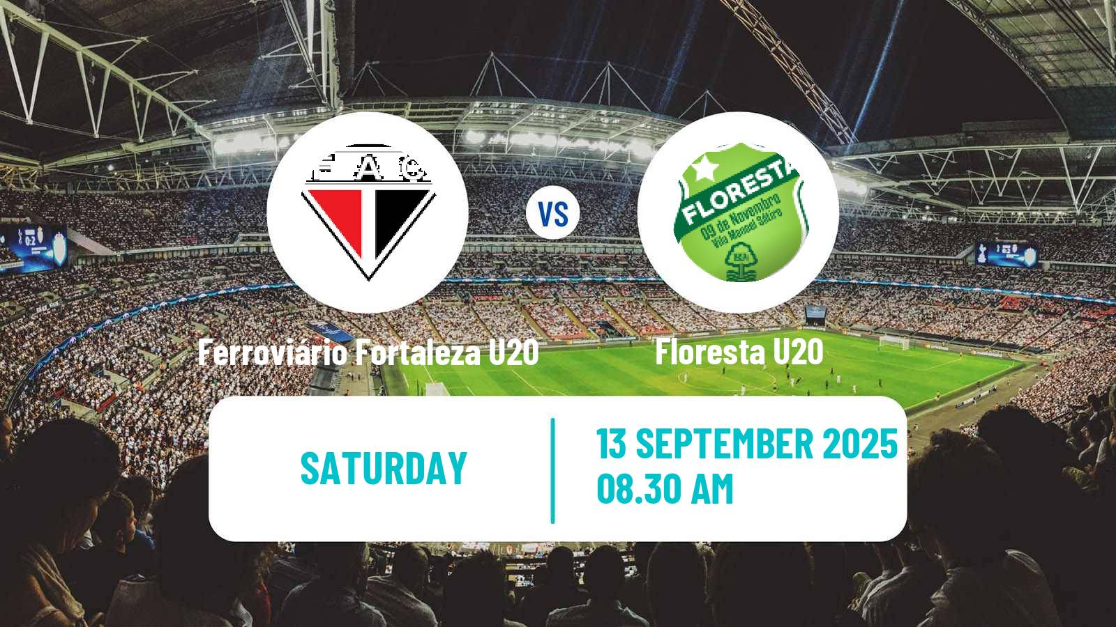 Football Brazilian Cearense U20 Ferroviário Fortaleza U20 - Floresta U20