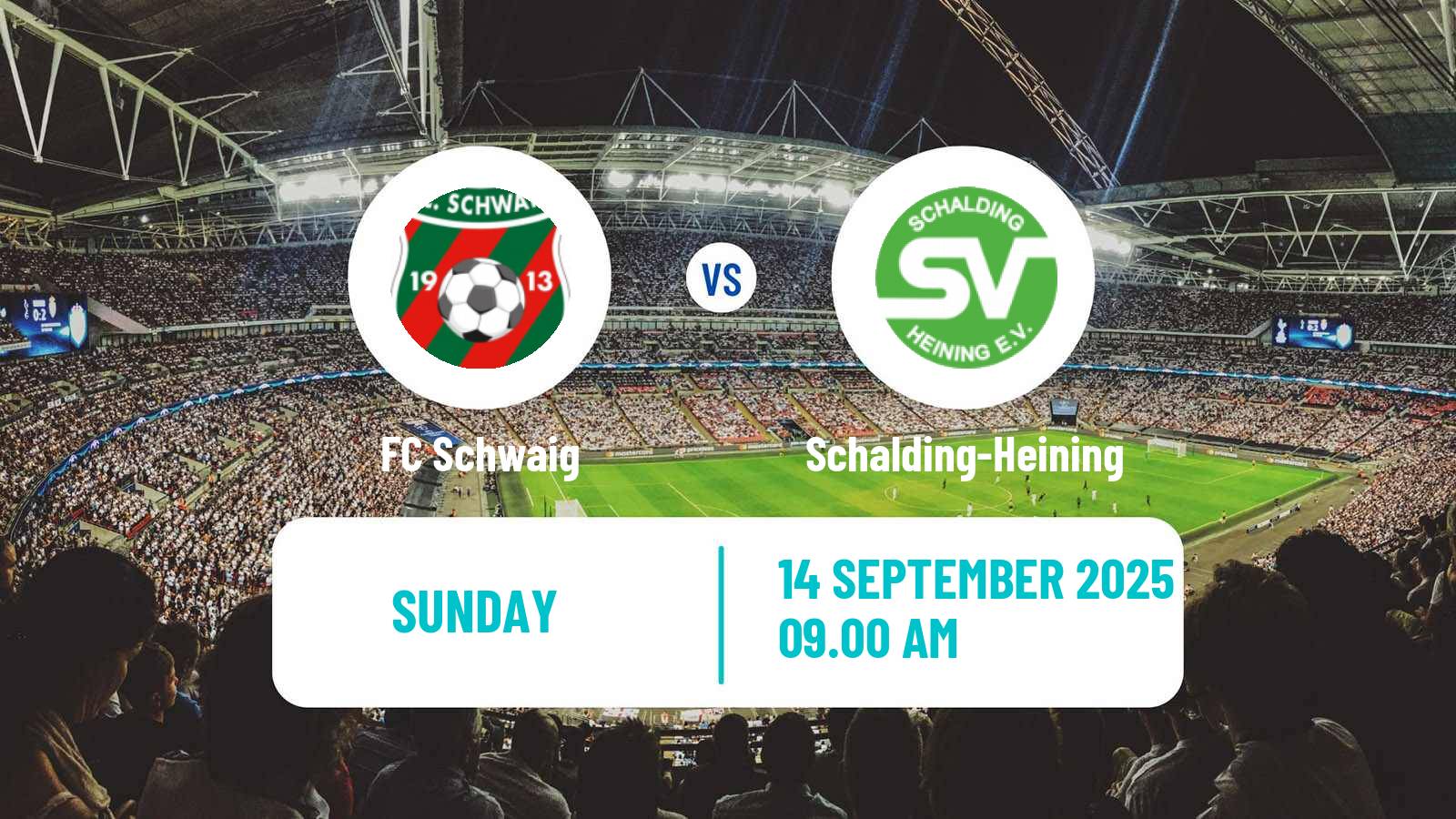 Football German Oberliga Bayern Süd Schwaig - Schalding-Heining