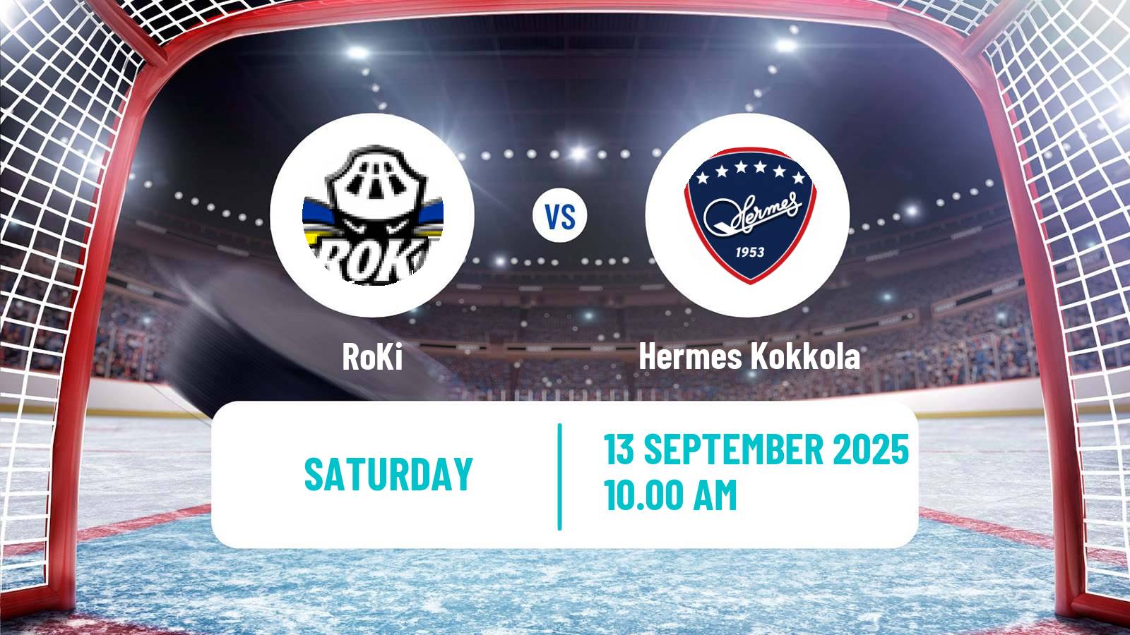 Hockey Finnish Mestis RoKi - Hermes Kokkola