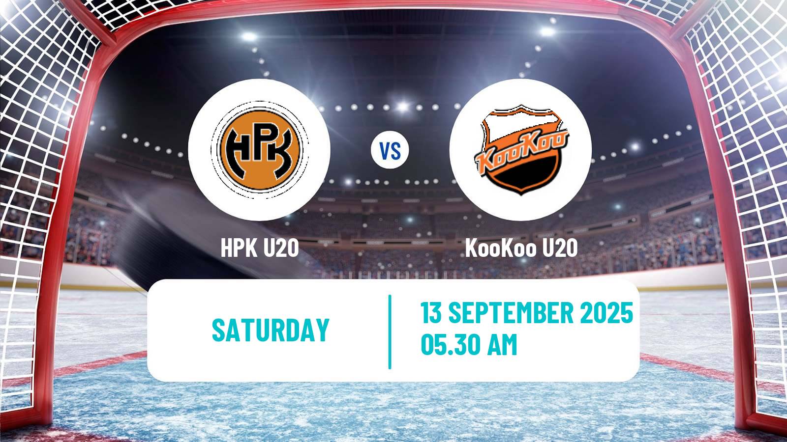 Hockey Finnish SM-sarja U20 HPK U20 - KooKoo U20
