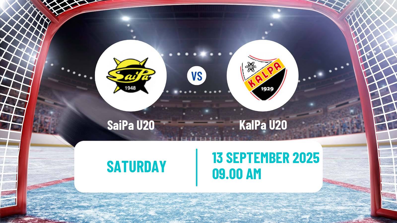 Hockey Finnish SM-sarja U20 SaiPa U20 - KalPa U20