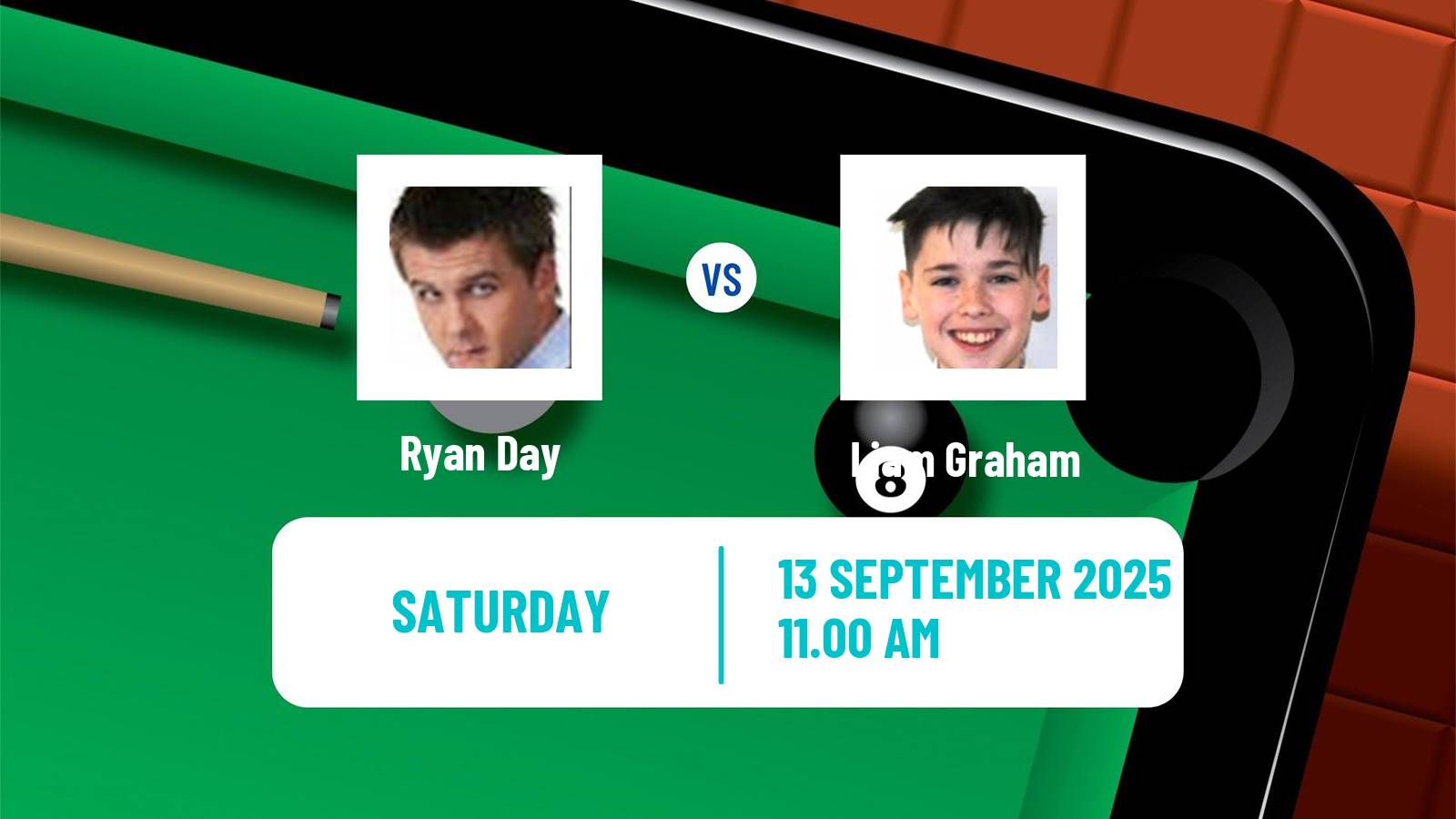 Snooker English Open Ryan Day - Liam Graham