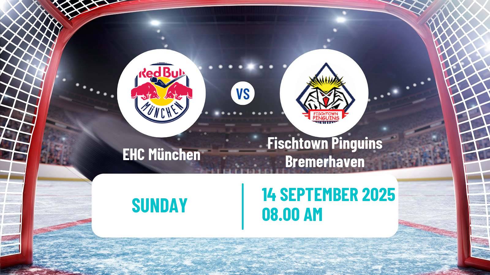 Hockey German Ice Hockey League EHC München - Fischtown Pinguins Bremerhaven