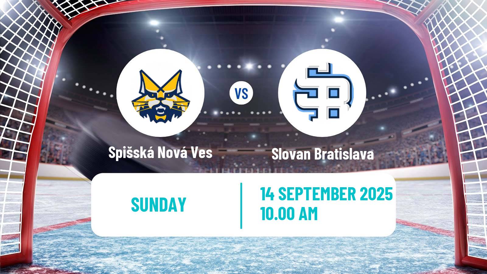 Hockey Slovak Extraliga Spišská Nová Ves - Slovan Bratislava