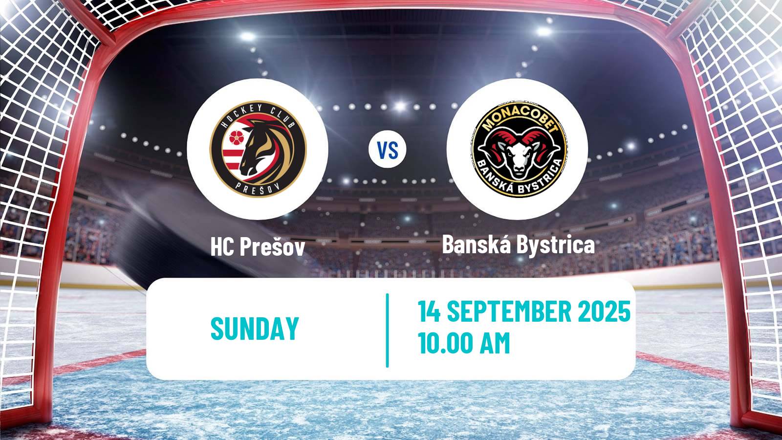 Hockey Slovak Extraliga Prešov - Banská Bystrica