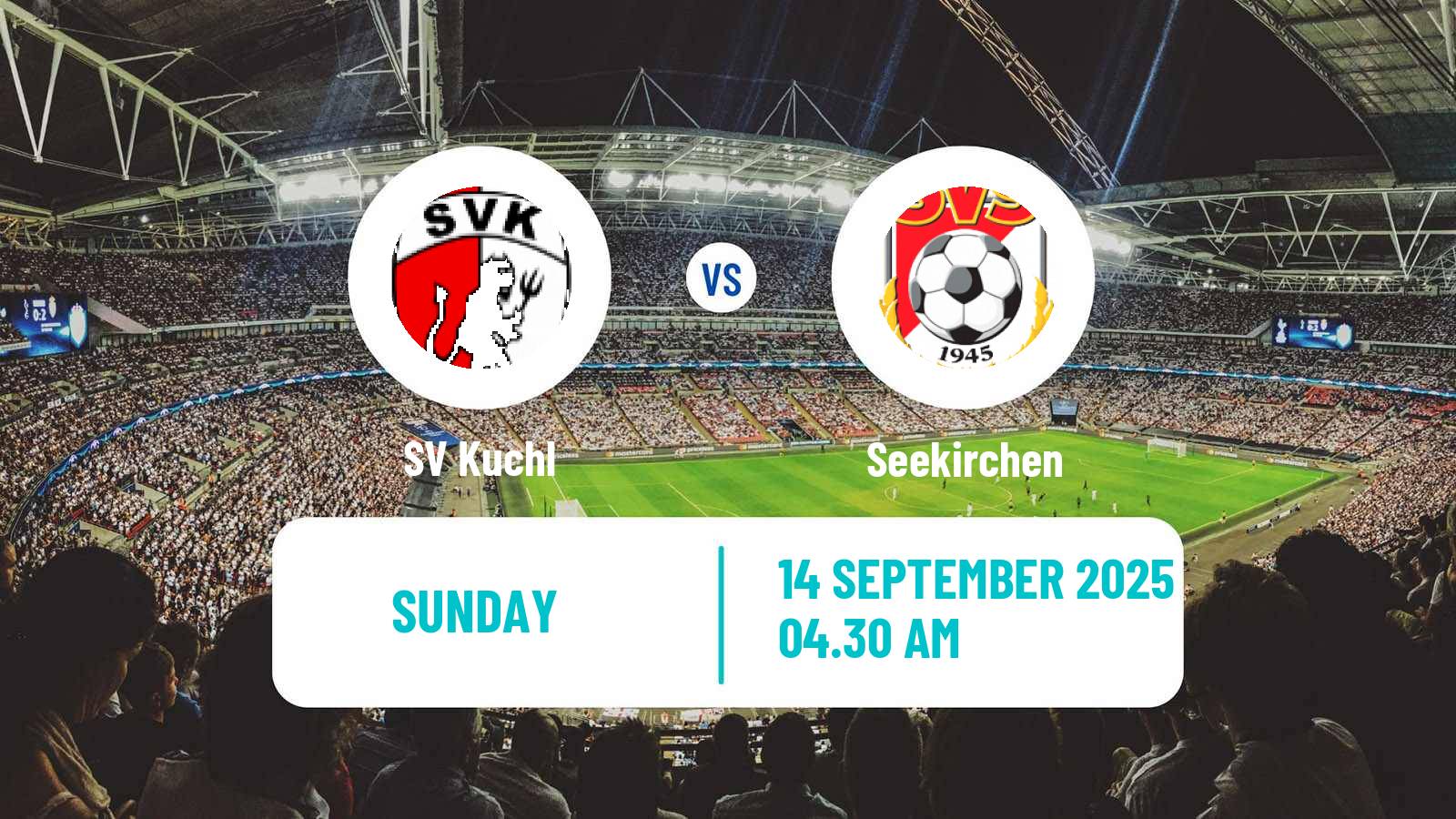 Football Austrian Regionalliga West Kuchl - Seekirchen