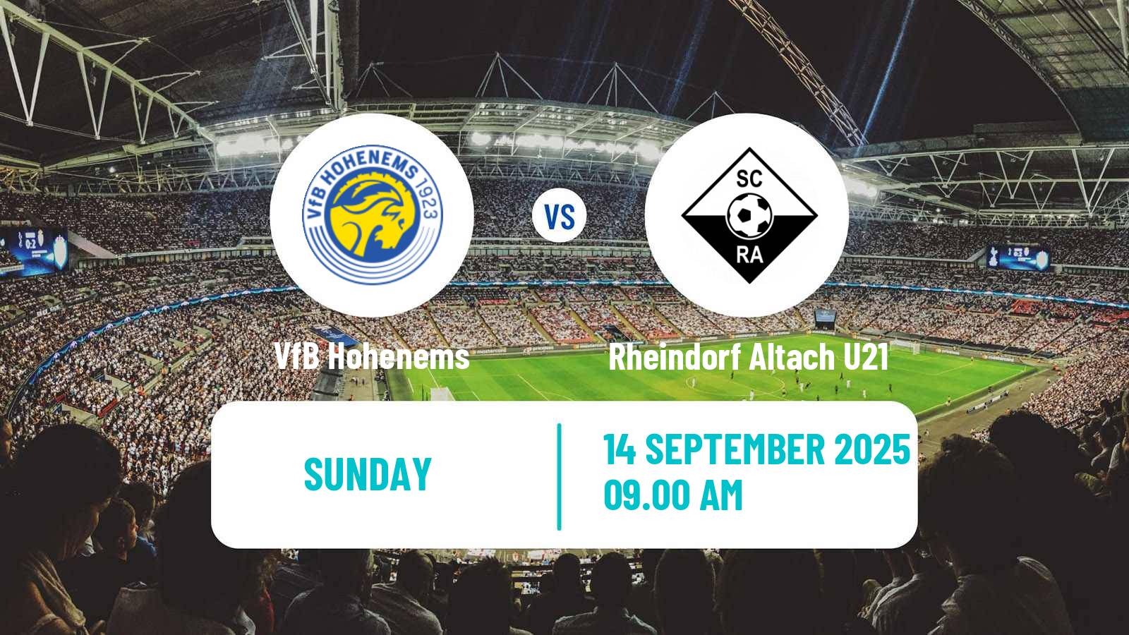 Football Austrian Regionalliga West Hohenems - Rheindorf Altach U21