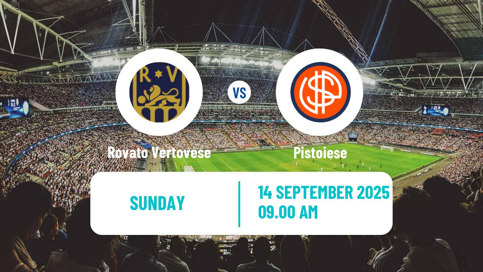 Football Italian Serie D - Group D Rovato Vertovese - Pistoiese