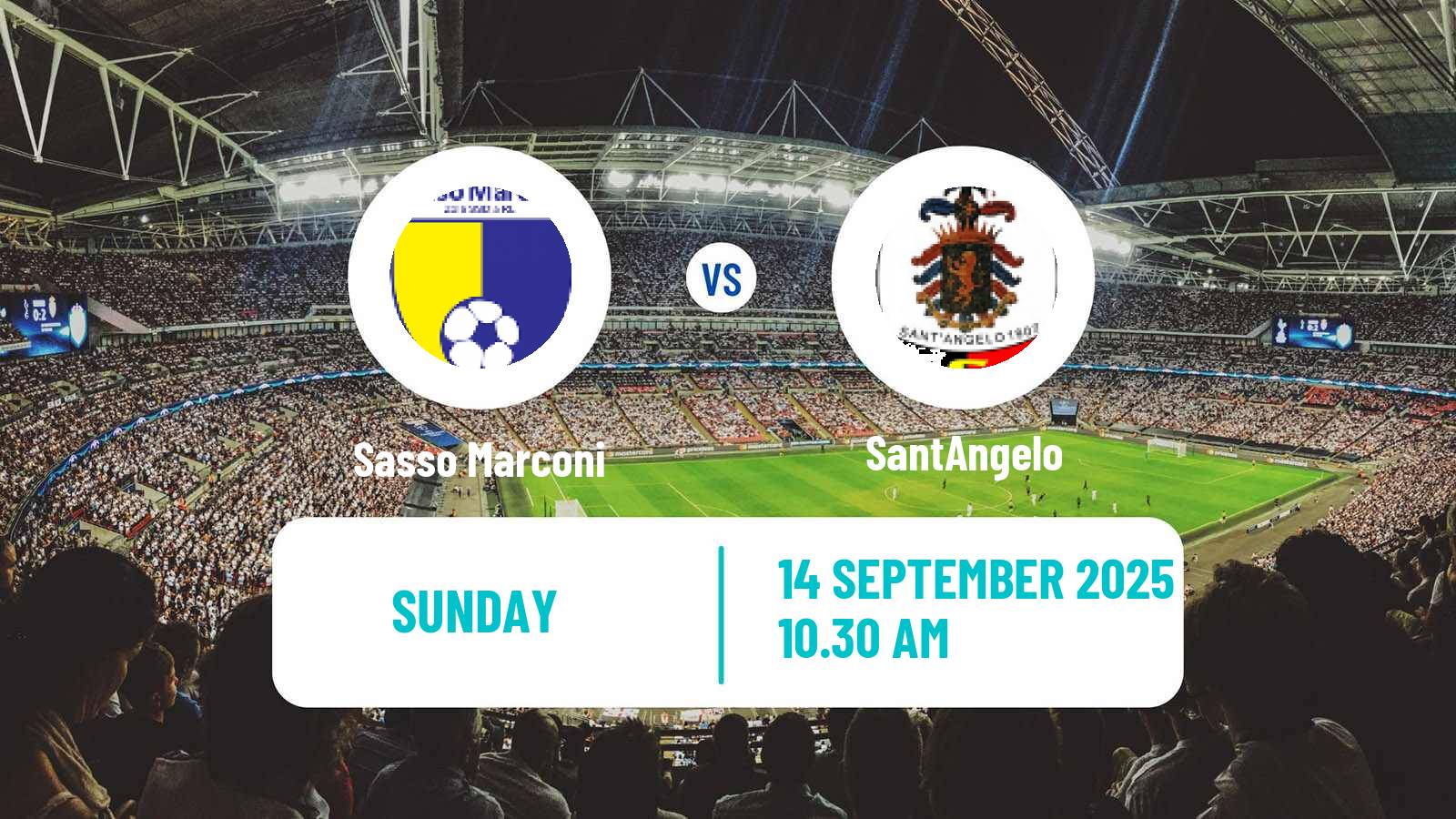 Football Italian Serie D - Group D Sasso Marconi - SantAngelo