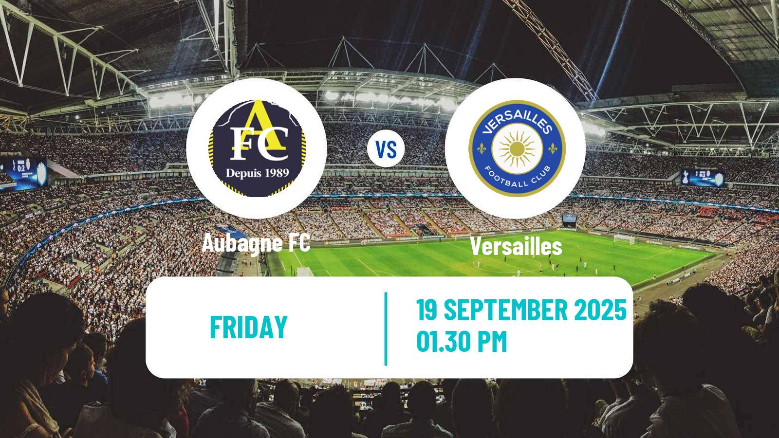Football French National League Aubagne - Versailles