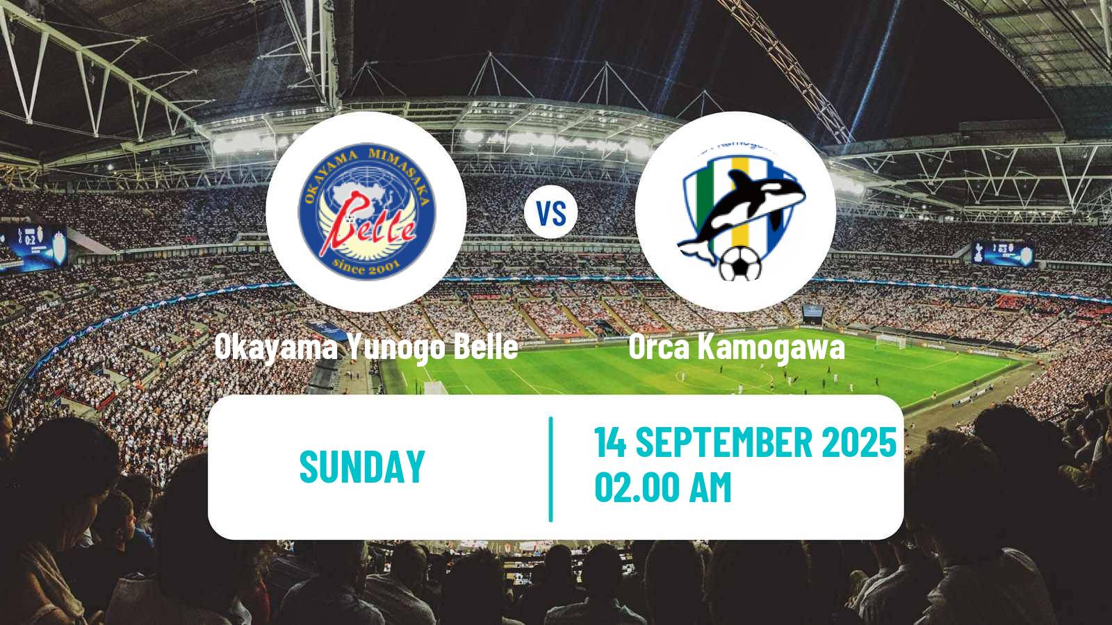 Football Japan Nadeshiko League Women Okayama Yunogo Belle - Orca Kamogawa