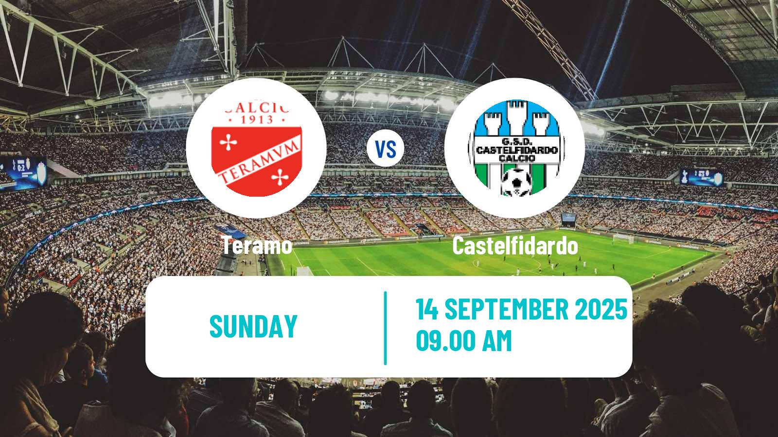 Football Italian Serie D - Group F Teramo - Castelfidardo