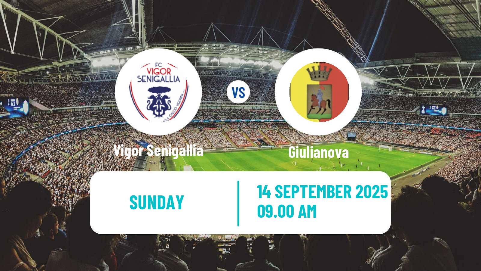 Football Italian Serie D - Group F Vigor Senigallia - Giulianova