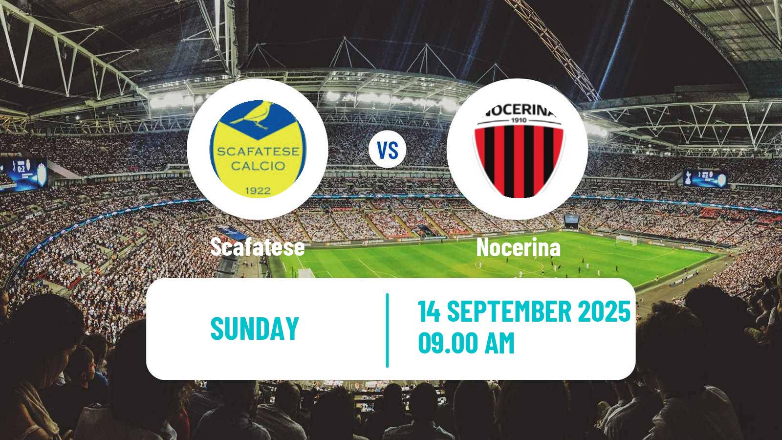 Football Italian Serie D - Group G Scafatese - Nocerina