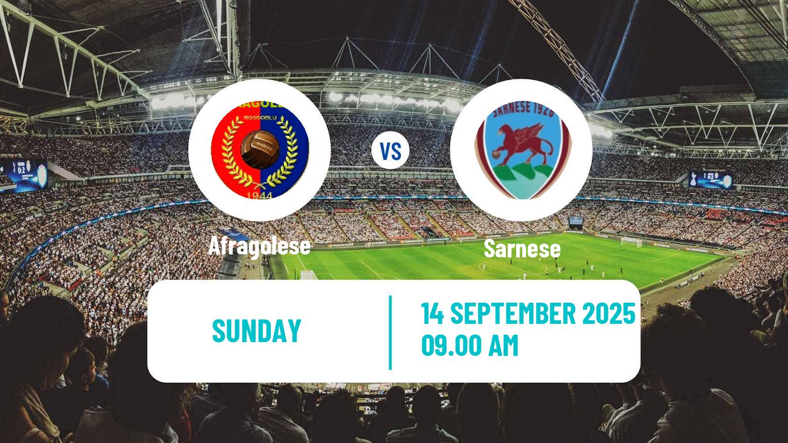 Football Italian Serie D - Group H Afragolese - Sarnese