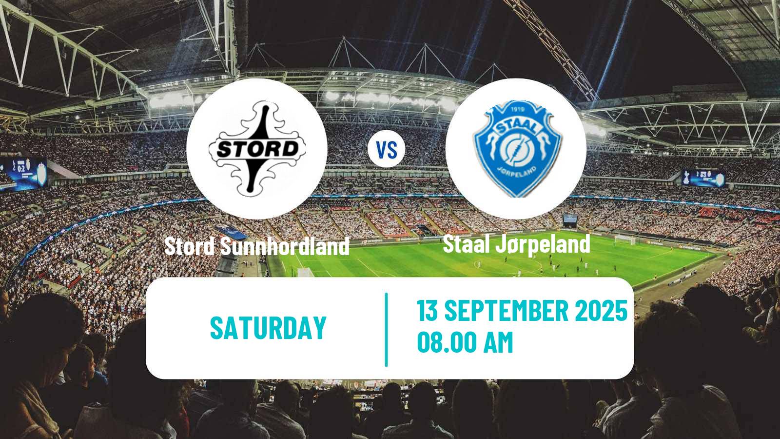 Football Norwegian Division 3 - Group 5 Stord Sunnhordland - Staal Jørpeland
