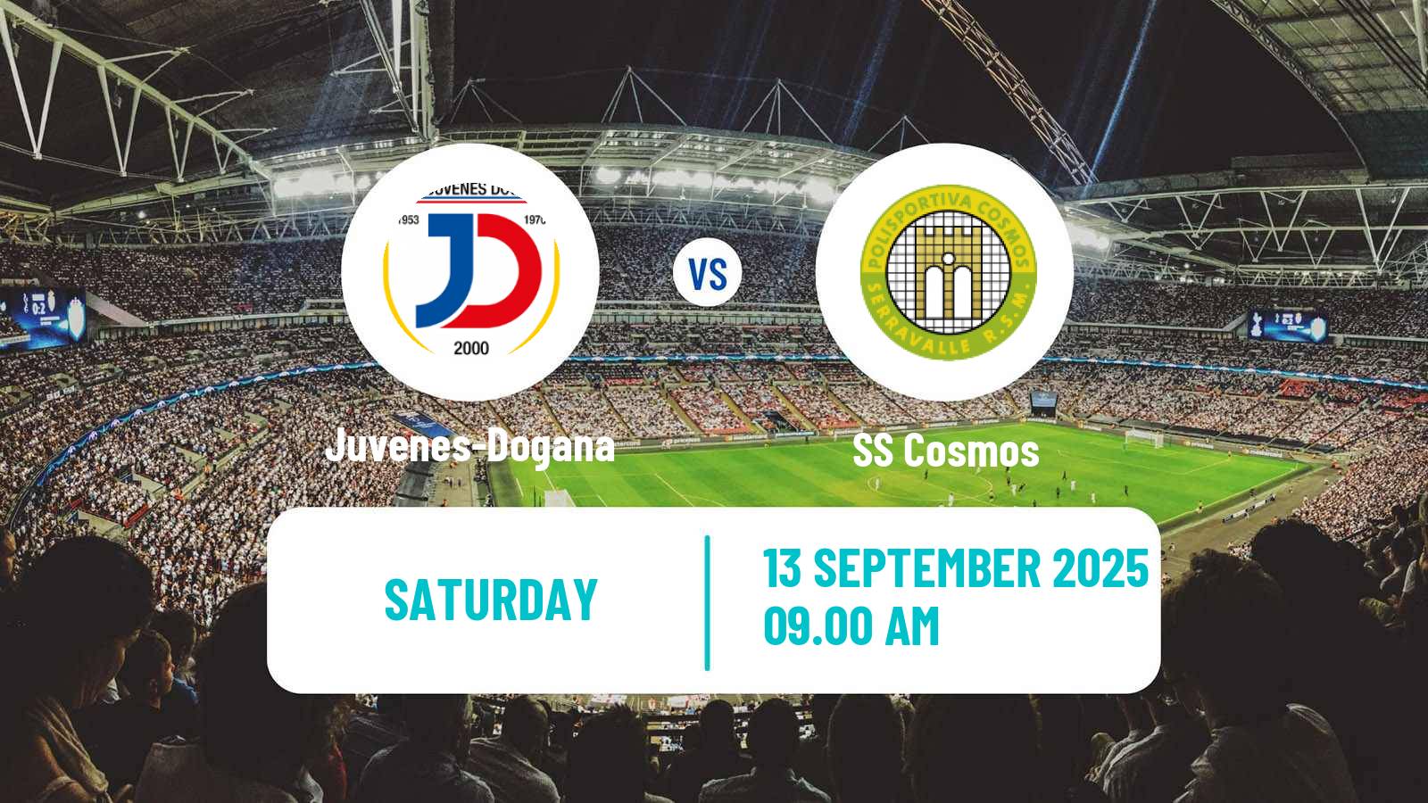 Football San Marino Campionato Sammarinese Juvenes-Dogana - Cosmos