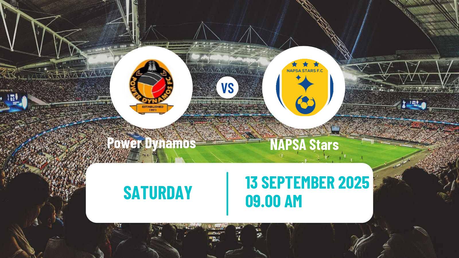 Football Zambian Premier League Power Dynamos - NAPSA Stars