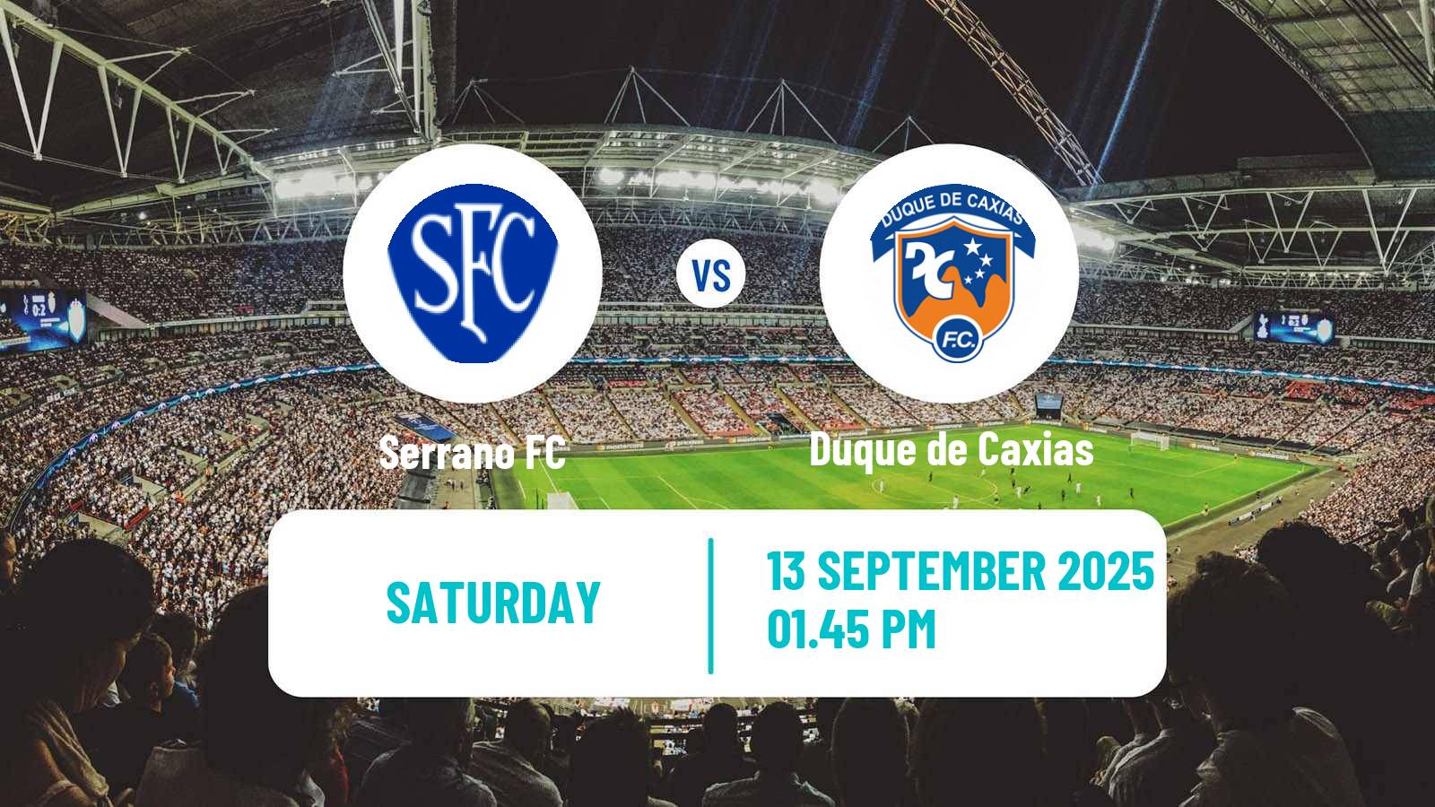 Football Brazilian Carioca B1 Serrano FC - Duque de Caxias