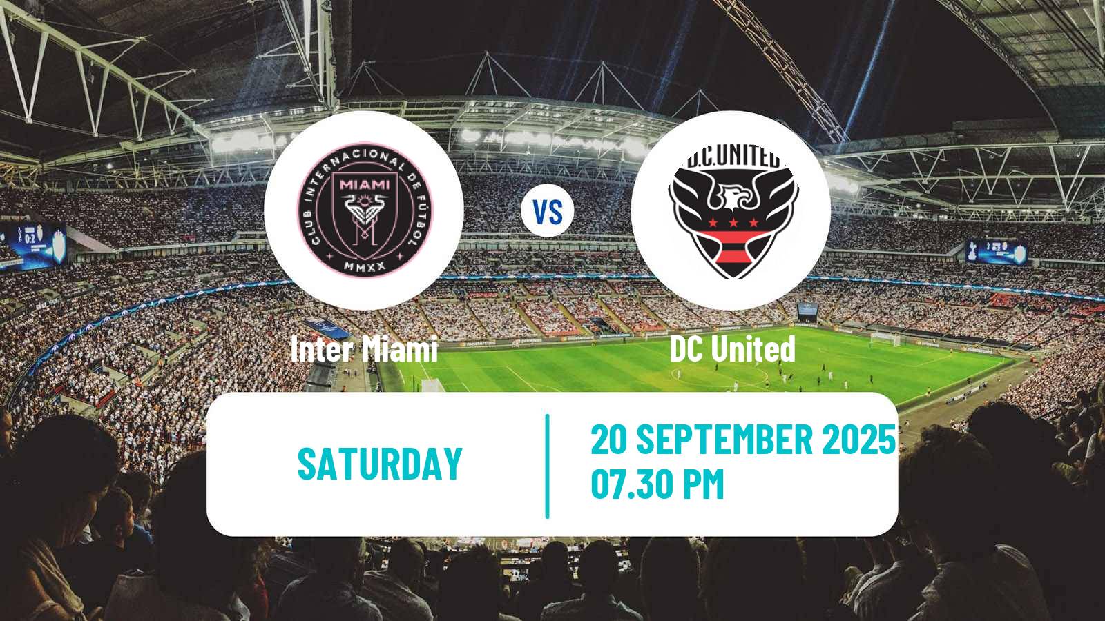 Football MLS Inter Miami - DC United
