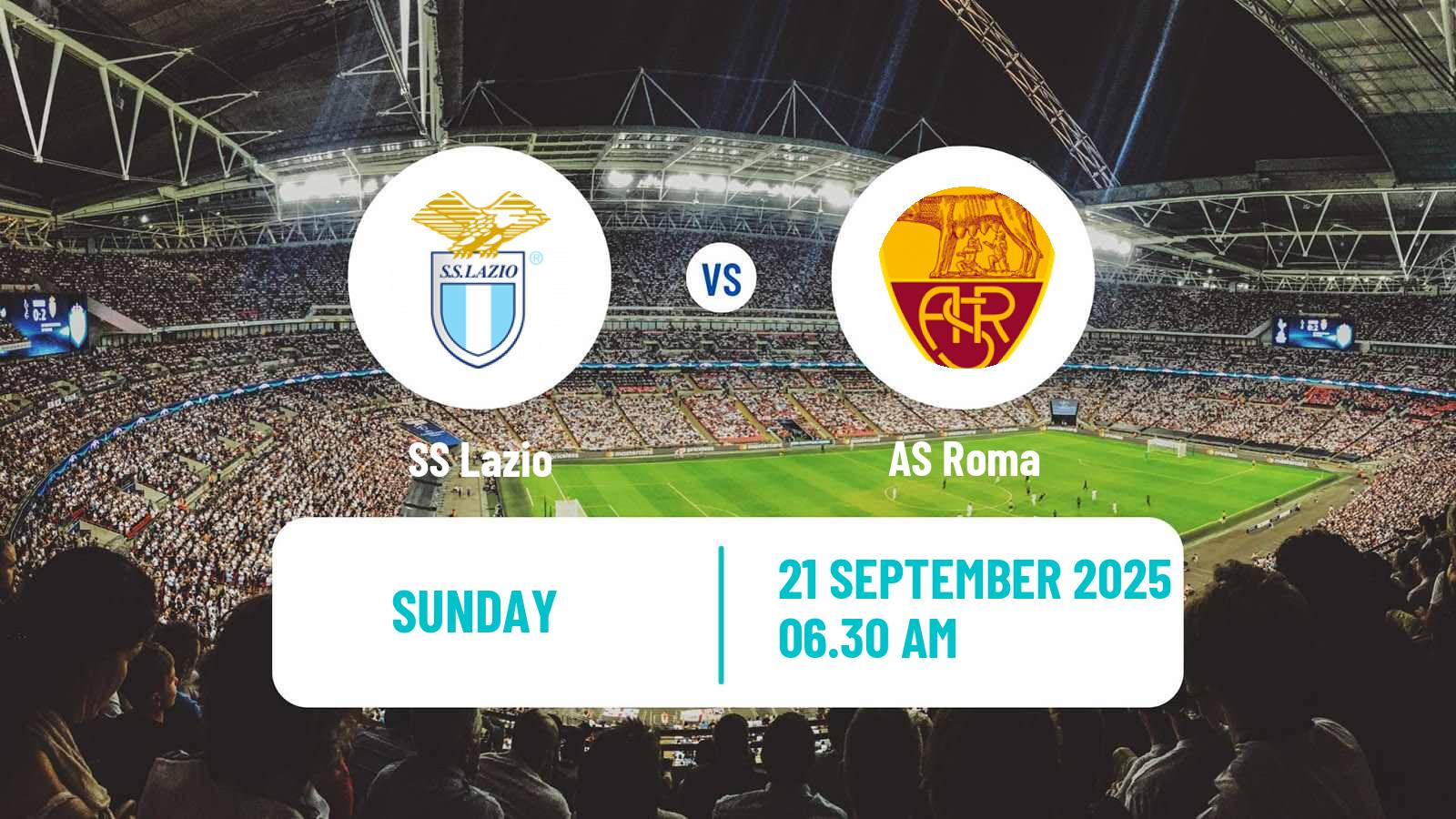 Football Italian Serie A Lazio - Roma