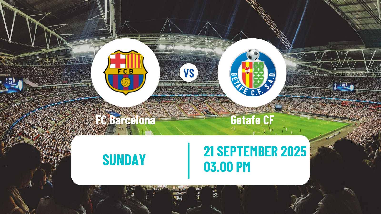 Football Spanish LaLiga Barcelona - Getafe