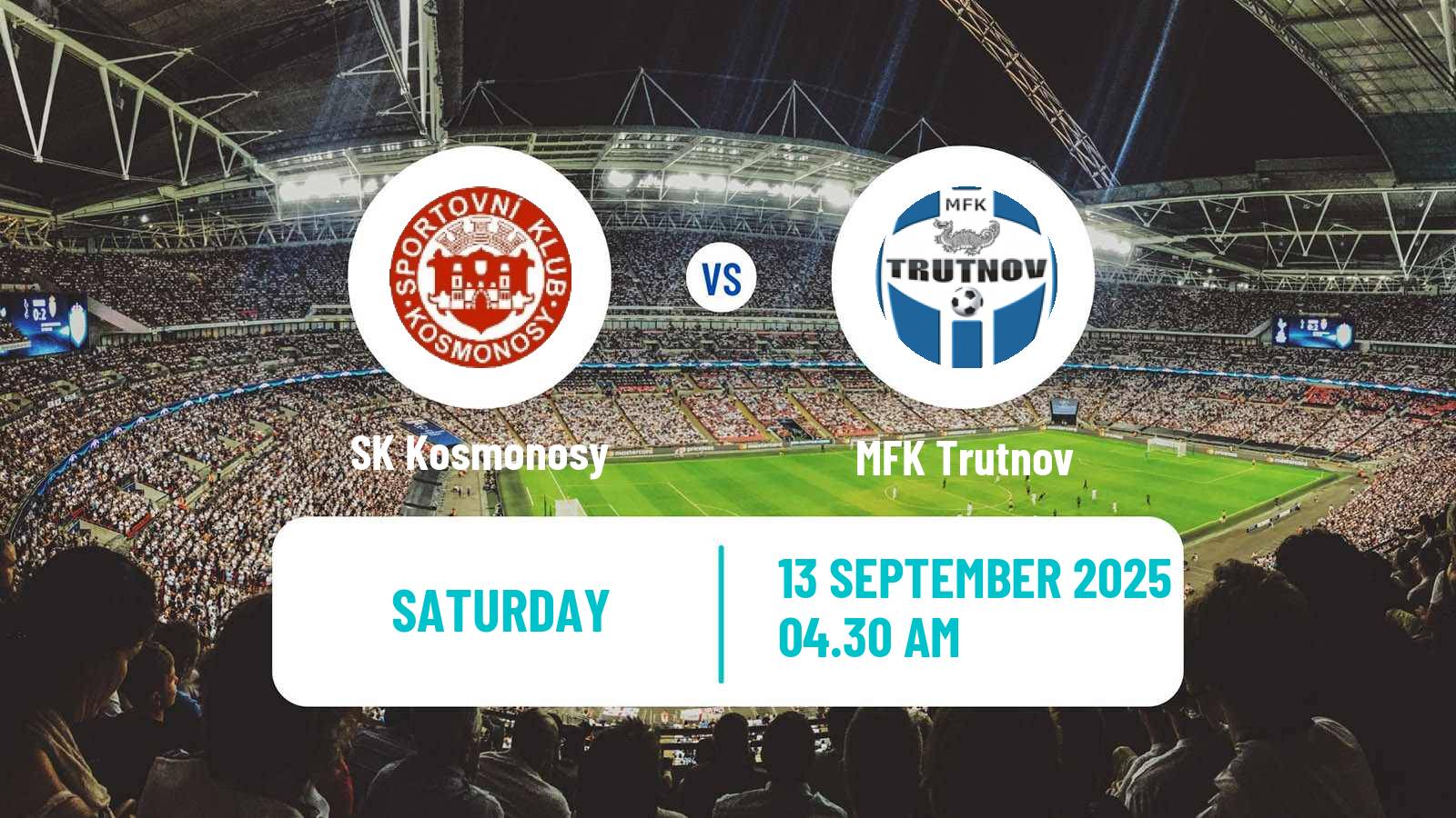 Football Czech Division C Kosmonosy - Trutnov