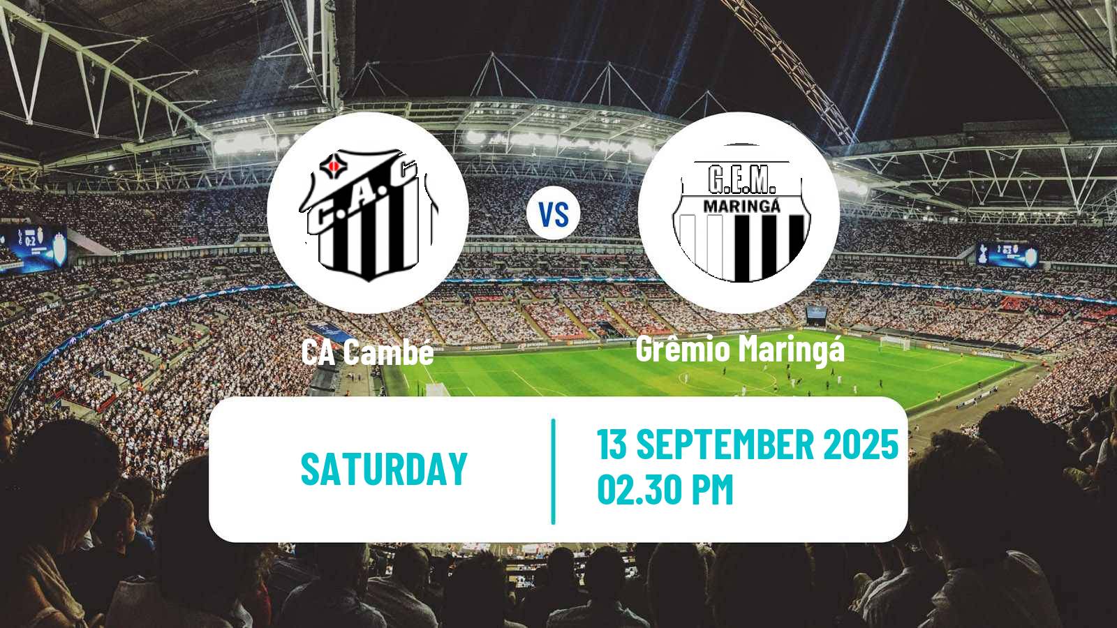 Football Brazilian Paranaense 3 Cambé - Grêmio Maringá