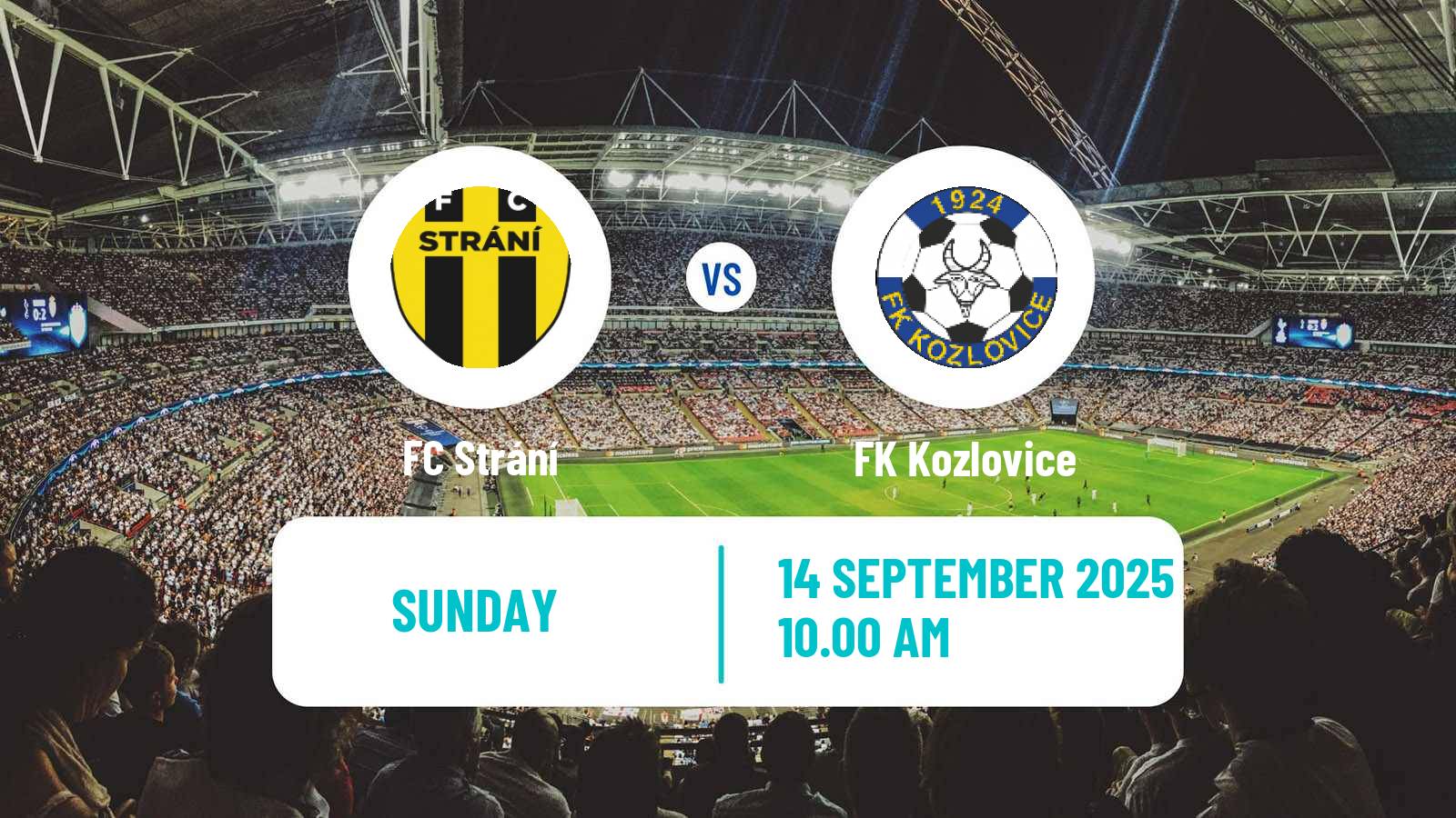 Football Czech Division E Strání - Kozlovice