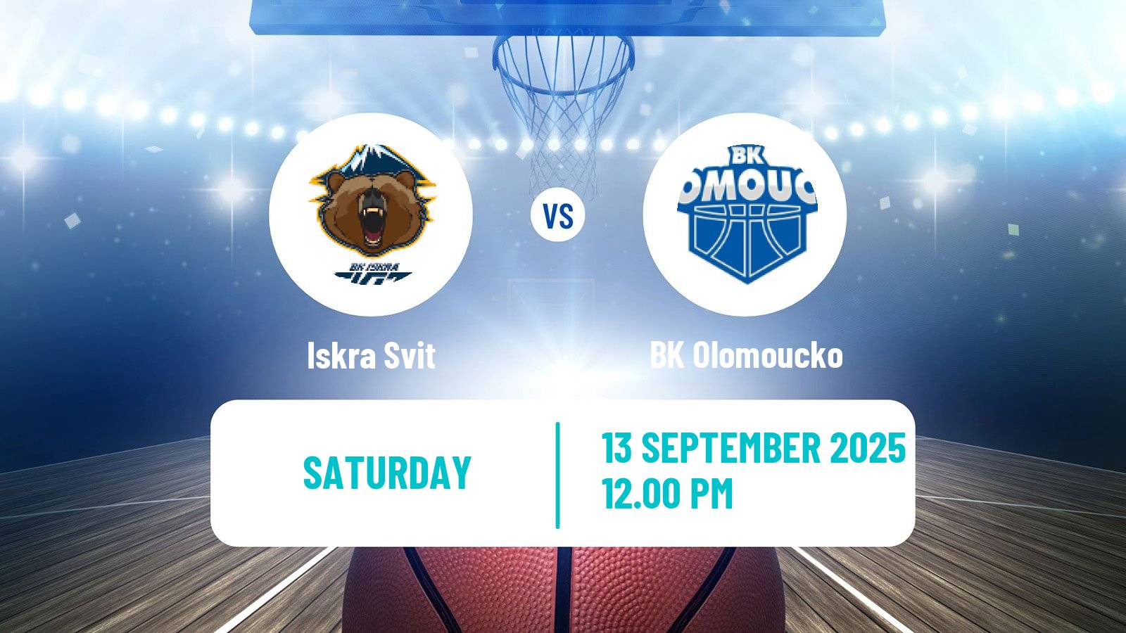 Basketball Club Friendly Basketball Iskra Svit - Olomoucko